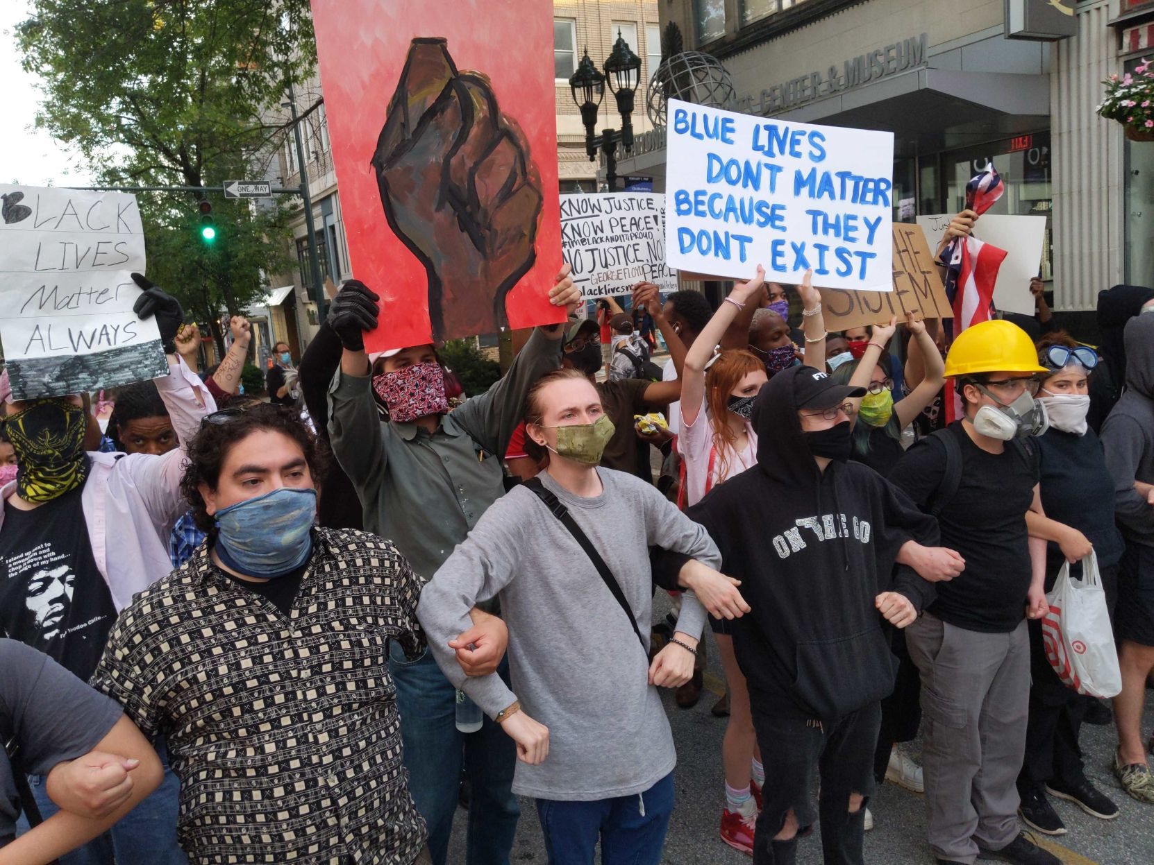 Protesters